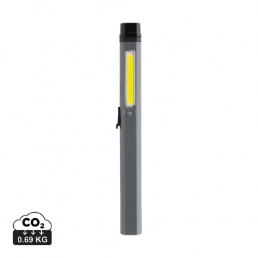 Logotrade promotional merchandise image of: Gear X RCS recycled plastic USB rechargeable pen light