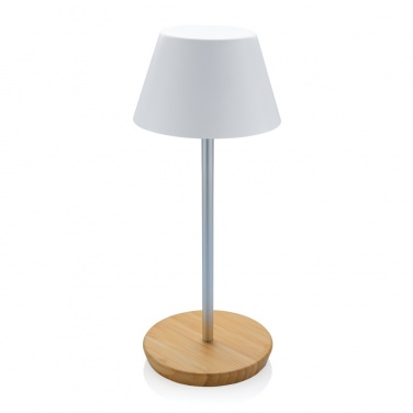 Logotrade promotional merchandise picture of: Pure Glow RCS usb-rechargeable recycled plastic table lamp