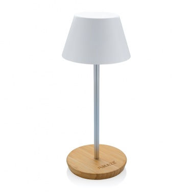 Logo trade promotional merchandise photo of: Pure Glow RCS usb-rechargeable recycled plastic table lamp