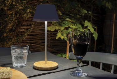 Logotrade advertising product image of: Pure Glow RCS usb-rechargeable recycled plastic table lamp