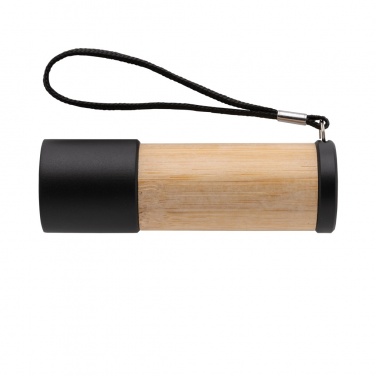 Logotrade promotional item picture of: Bamboo and RCS certfied recycled plastic torch