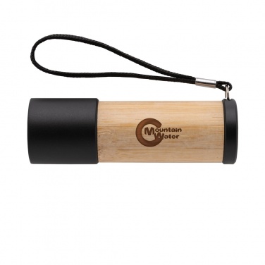 Logo trade promotional products picture of: Bamboo and RCS certfied recycled plastic torch