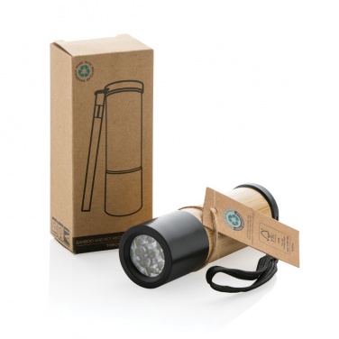 Logo trade corporate gifts picture of: Bamboo and RCS certfied recycled plastic torch