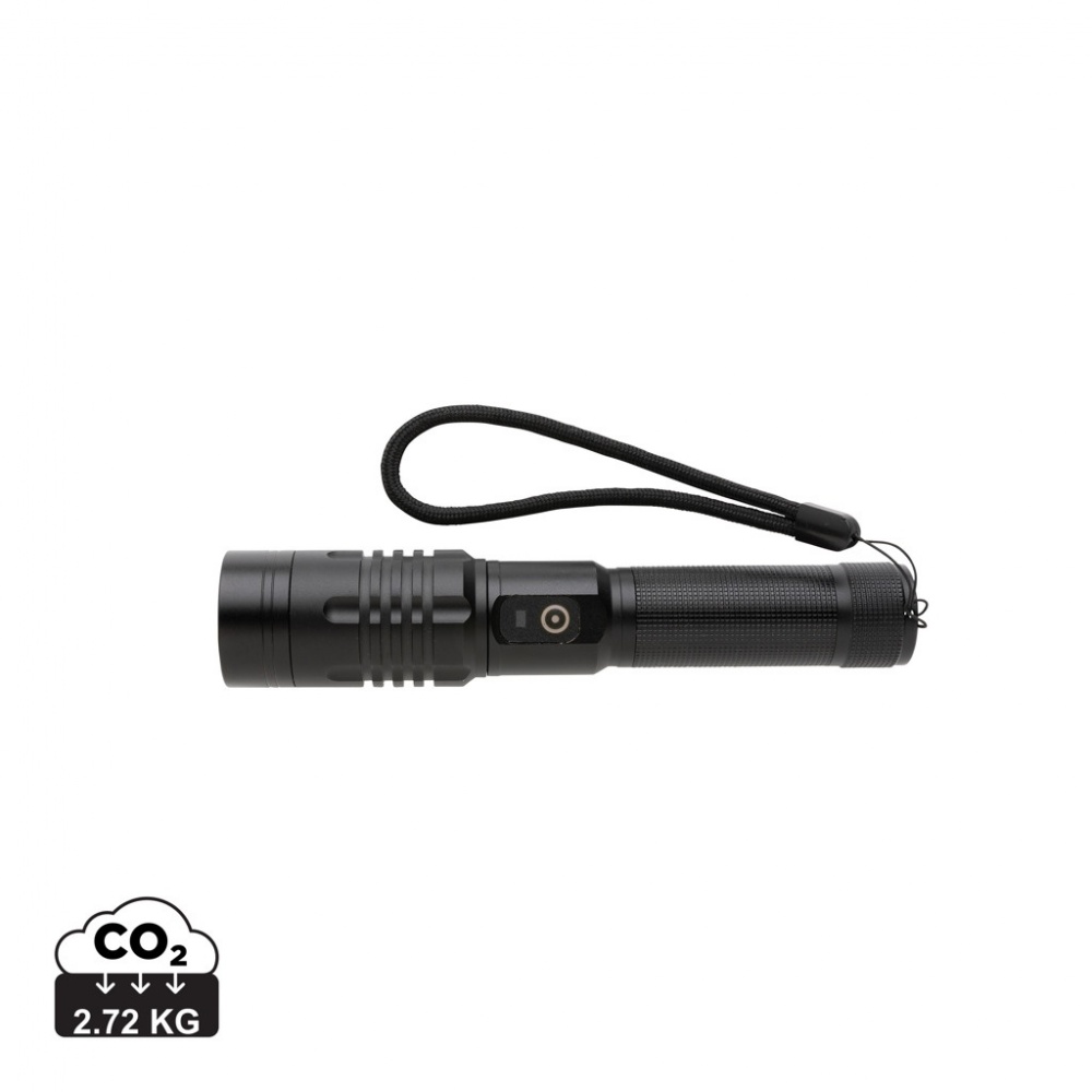 Logo trade promotional merchandise image of: Gear X USB re-chargeable torch