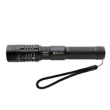 Logotrade promotional products photo of: Gear X USB re-chargeable torch