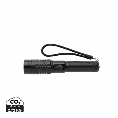 Logo trade promotional gifts image of: Gear X USB re-chargeable torch