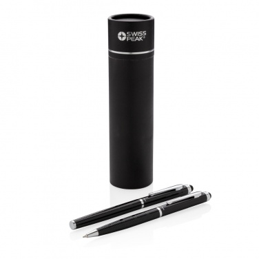Logo trade promotional item photo of: Swiss Peak deluxe pen set
