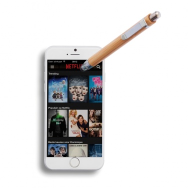 Logotrade promotional merchandise picture of: Bamboo stylus pen