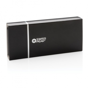 Logo trade promotional gifts picture of: Swiss Peak deluxe pen set