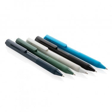 Logotrade promotional item picture of: X9 solid pen with silicone grip
