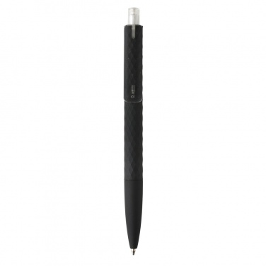 Logo trade promotional gift photo of: X3 black smooth touch pen