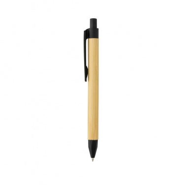 Logo trade promotional giveaways picture of: Write responsible recycled paper barrel pen