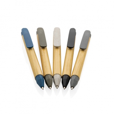 Logotrade promotional products photo of: Write responsible recycled paper barrel pen