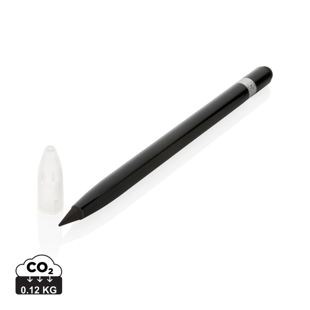 Logotrade advertising product picture of: Aluminum inkless pen with eraser