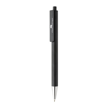 Logo trade promotional items image of: Amisk RCS certified recycled aluminum pen