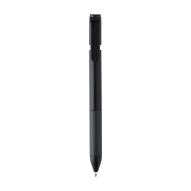 Logo trade promotional item photo of: TwistLock GRS certified recycled ABS pen