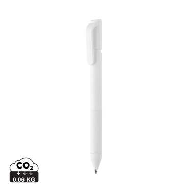 Logo trade promotional item photo of: TwistLock GRS certified recycled ABS pen