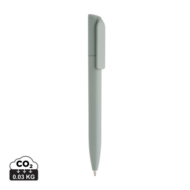 Logo trade promotional giveaway photo of: Pocketpal GRS certified recycled ABS mini pen