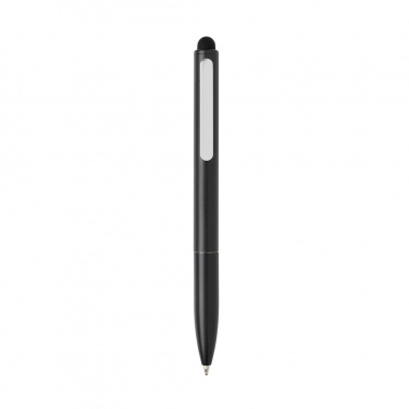 Logotrade promotional merchandise picture of: Kymi RCS certified recycled aluminium pen with stylus