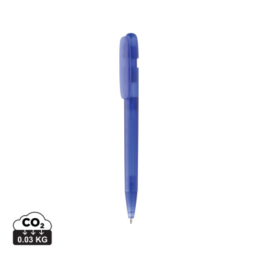 Logo trade corporate gifts picture of: Devin GRS certified RABS pen transparent