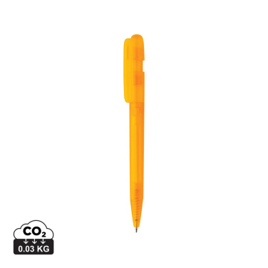 Logo trade promotional products picture of: Devin GRS certified RABS pen transparent