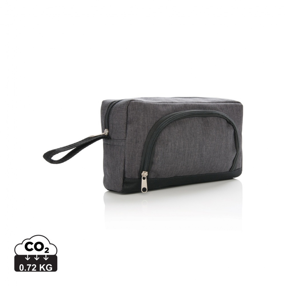 Logotrade promotional merchandise image of: Classic two tone toiletry bag