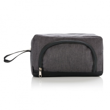Logo trade promotional items picture of: Classic two tone toiletry bag