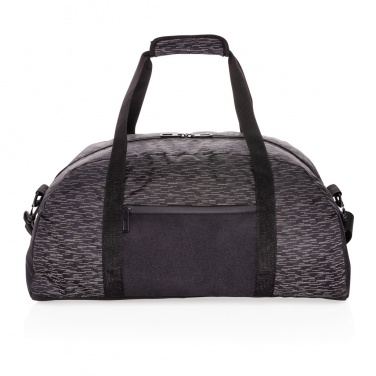 Logotrade business gift image of: AWARE™ RPET Reflective weekend bag