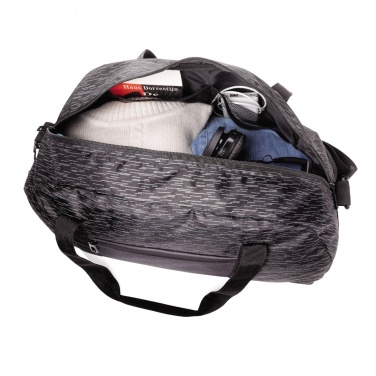 Logo trade advertising products image of: AWARE™ RPET Reflective weekend bag