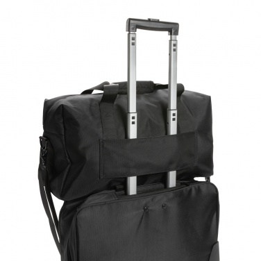 Logo trade promotional products picture of: Swiss Peak AWARE™ RPET Voyager weekend bag