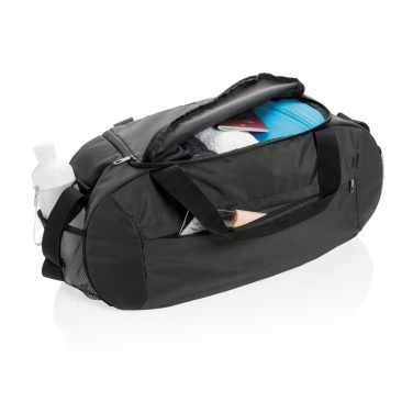 Logo trade promotional item photo of: Impact AWARE™ RPET modern sports duffel