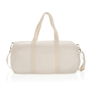 Logo trade promotional item photo of: Impact Aware™ 285gsm rcanvas duffel bag undyed