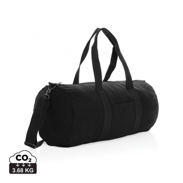 Logo trade promotional giveaways image of: Impact Aware™ 285gsm rcanvas duffel bag undyed