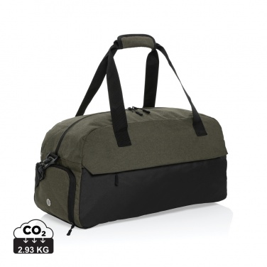 Logotrade promotional item image of: Kazu AWARE™ RPET basic weekend duffel