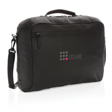 Logotrade advertising product picture of: Fashion black 15.6" laptop bag PVC free