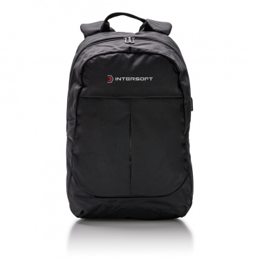 Logo trade promotional merchandise photo of: Power USB laptop backpack
