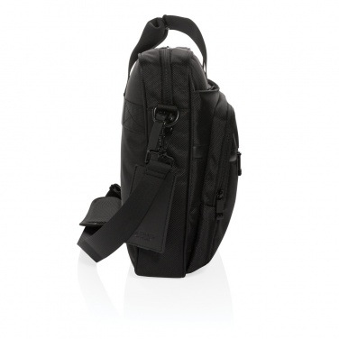 Logotrade promotional merchandise image of: Swiss Peak RPET Voyager RFID 15.6" laptop bag