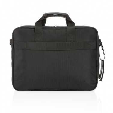 Logo trade promotional products picture of: Swiss Peak AWARE™ RPET Voyager 15.6" laptop bag