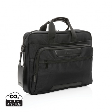 Logotrade promotional items photo of: Swiss Peak AWARE™ RPET Voyager 15.6" laptop bag