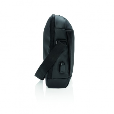 Logotrade promotional giveaways photo of: Madrid RFID USB 15.6" laptop bag PVC free