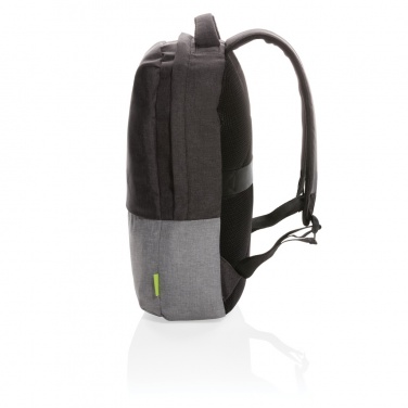 Logotrade promotional gift image of: Duo colour RPET 15.6" RFID laptop backpack PVC free
