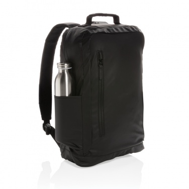 Logo trade promotional merchandise picture of: Fashion black 15.6" laptop backpack PVC free