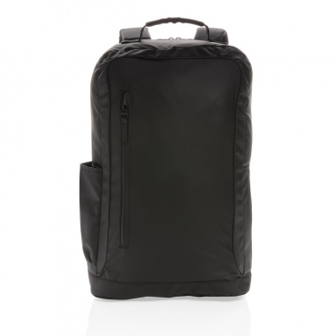 Logotrade promotional merchandise picture of: Fashion black 15.6" laptop backpack PVC free