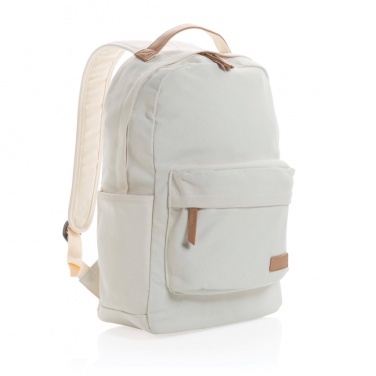 Logotrade promotional merchandise photo of: Impact AWARE™ 16 oz. recycled canvas backpack