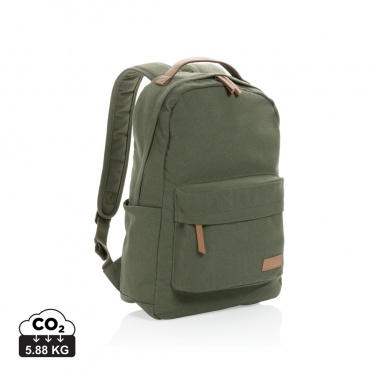 Logo trade advertising products picture of: Impact AWARE™ 16 oz. recycled canvas backpack