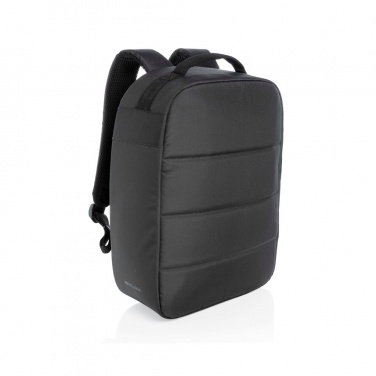 Logotrade corporate gift image of: Impact AWARE™ RPET anti-theft 15.6" laptop backpack
