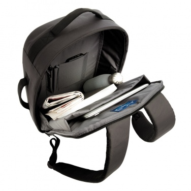 Logotrade advertising product picture of: Impact AWARE™ RPET anti-theft 15.6" laptop backpack