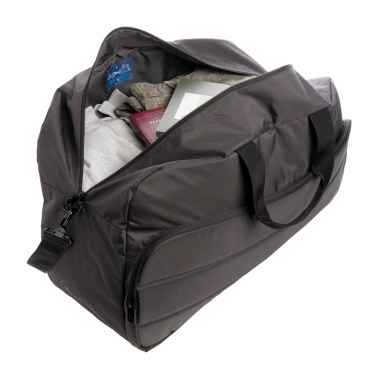 Logo trade corporate gift photo of: Impact AWARE™ RPET weekend duffel