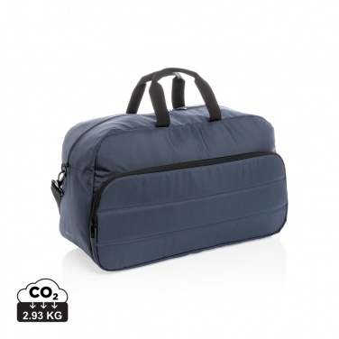 Logo trade promotional giveaways image of: Impact AWARE™ RPET weekend duffel