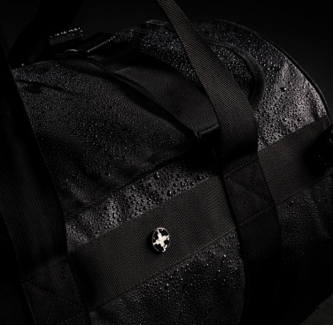 Logo trade promotional item photo of: Swiss Peak RFID sports duffel & backpack
